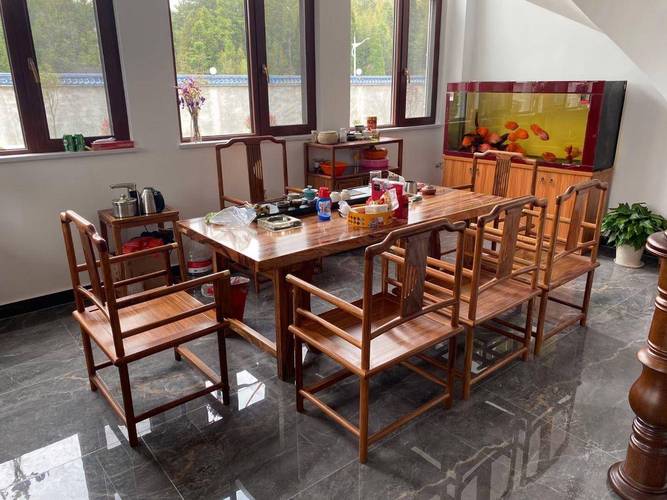 茶叶店门口装饰